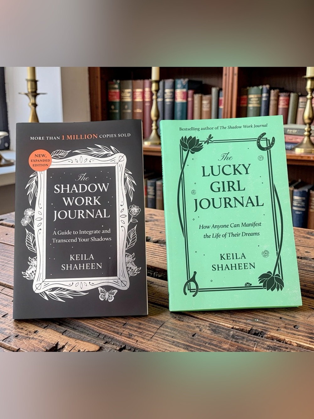 2 Best Sellers-The Shadow Work Journal /The Lucky Girl Journals